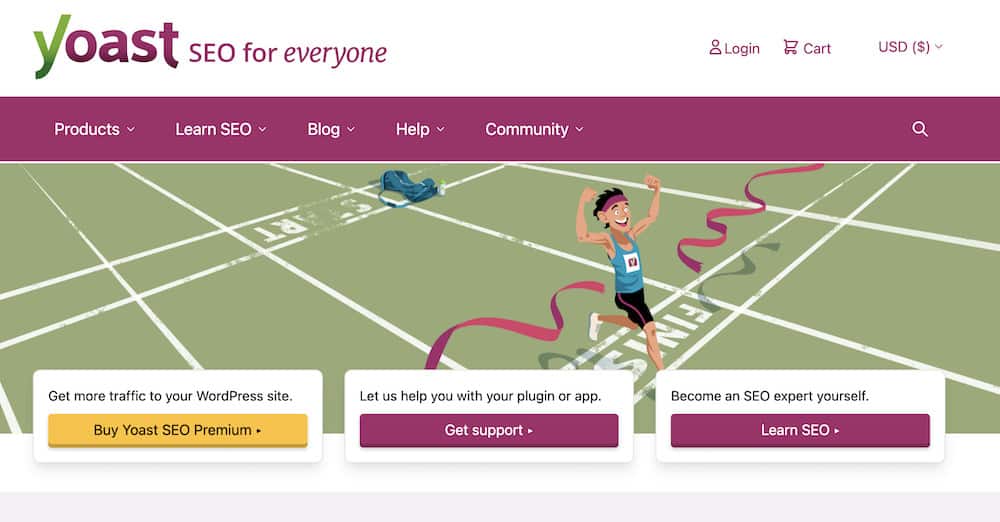 yoast seo homepage