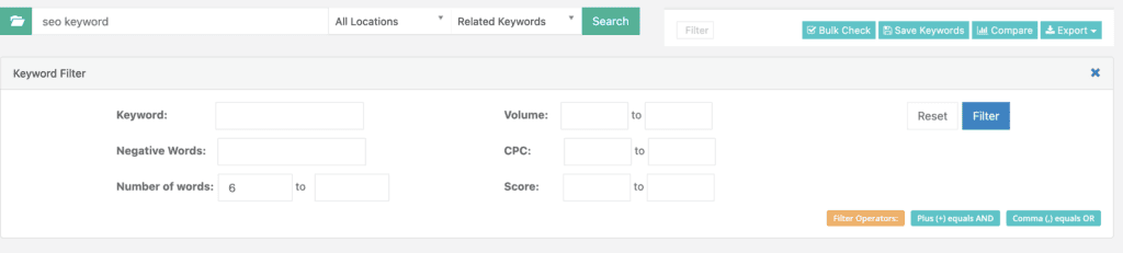 keysearch long tail keyword search