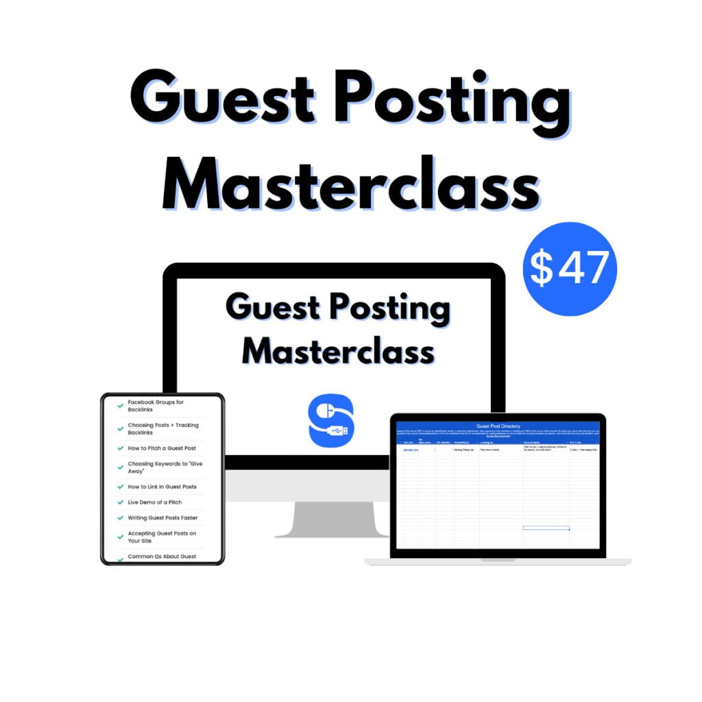 Guest Posting Masterclass Square Mock Up