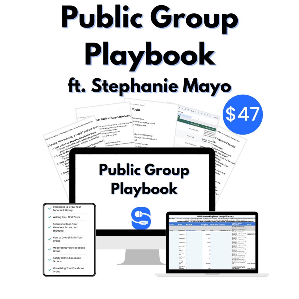 Public Group Playbook Mock Up Square