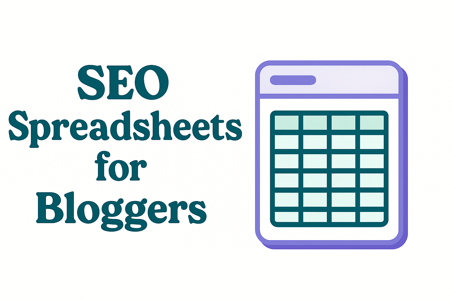 seo spreadsheets for bloggers
